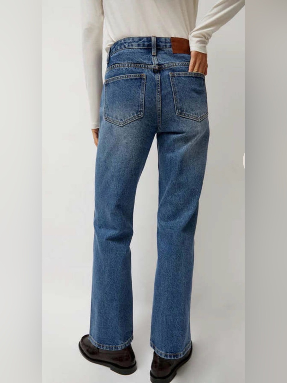 No.6 Store Erik Jean in Mid Blue Size 28 - Picture 3 of 10